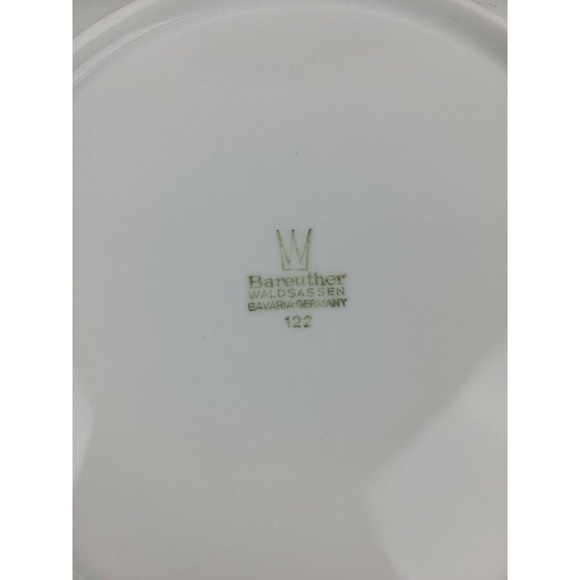 Bareuther Waldsassen Bavaria Germany Fruit Dessert Vintage Plates 6 Assorted 7in - Picture 5 of 12